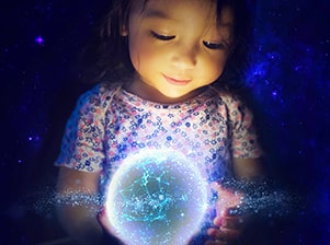 Quantum Power Intuition for Children Beyond Universe